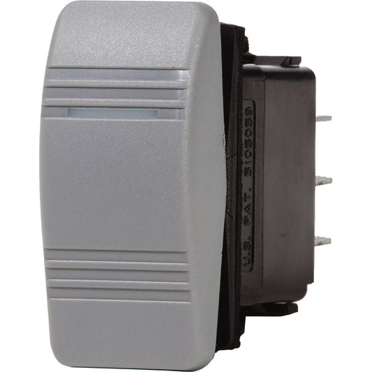 Blue Sea 7944 Contura III Switch SPDT  ONOFFON  Grey 7944