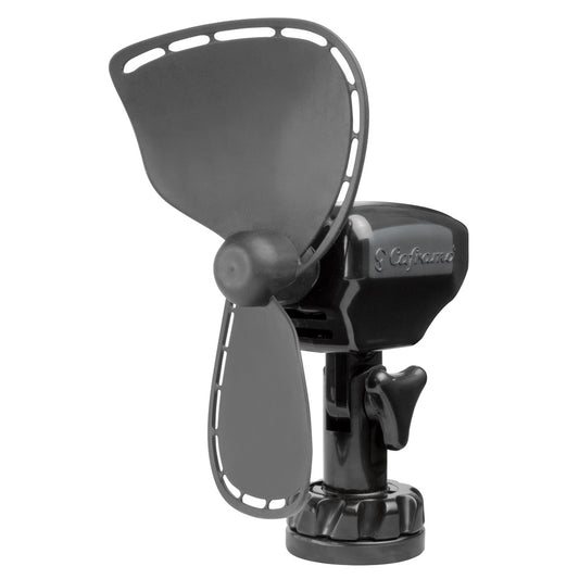 SEEKR by Caframo Ultimate 747 12V 2Speed 7 Fan wLighter Plug  Black 747DCBCS