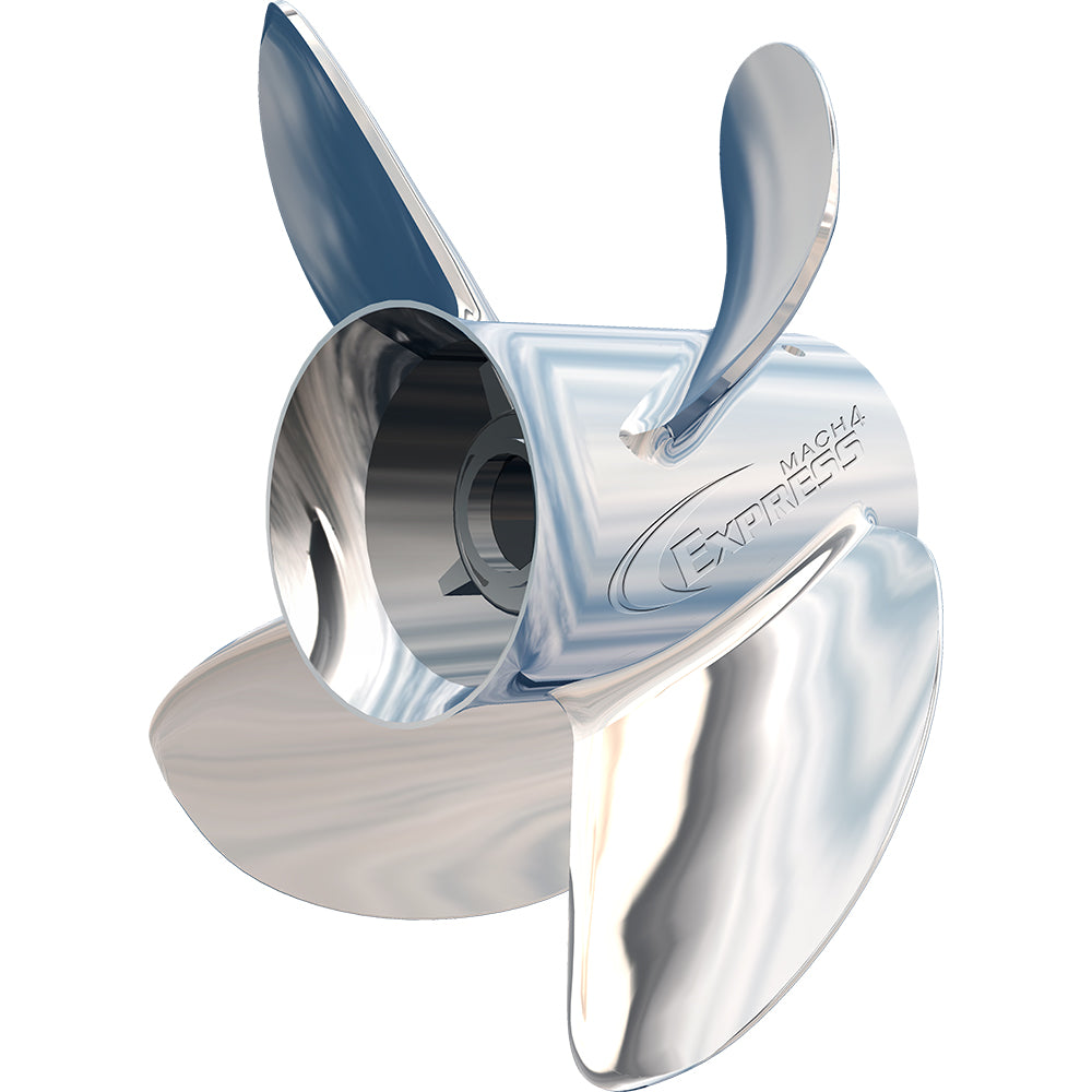 Turning Point Express Mach4  Left Hand  Stainless Steel Propeller  EX15154L  4Blade  15 x 15 Pitch 31501542