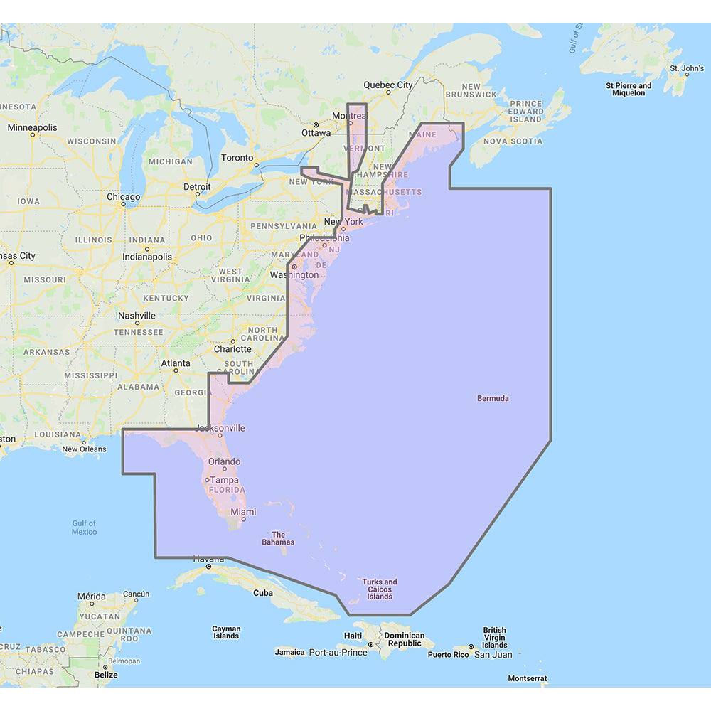 Furuno US East Coast Bahamas  Bermuda  Vector Charts  Standard Resolution Satellite Photos fBahamas  Unlock Code