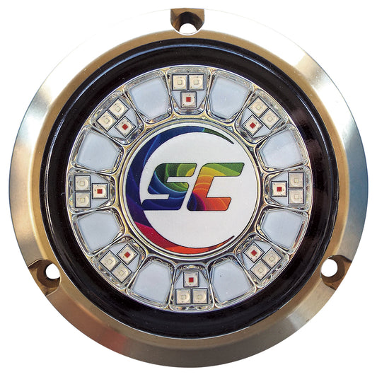 ShadowCaster SCR24 Bronze Underwater Light  24 LEDs  Full Color Changing SCR24CCBZ10