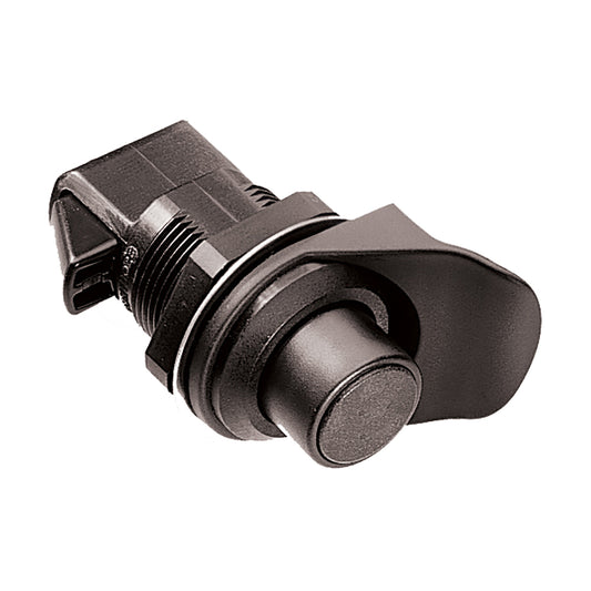 Southco NonLocking FlushKnob Latch  Black Plastic 93304