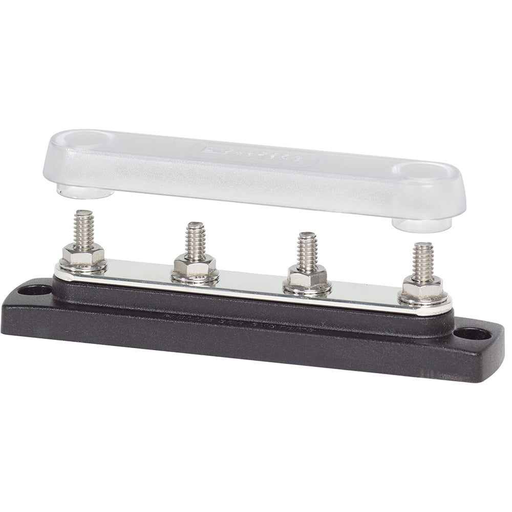 Blue Sea 2307 Common 150A BusBar  4 1420 Studs wCover 2307