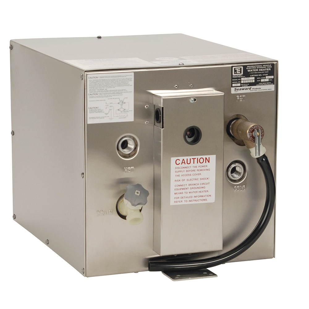 Whale Seaward 11 Gallon Hot Water Heater  Stainless Steel  120V  1500W S1200E