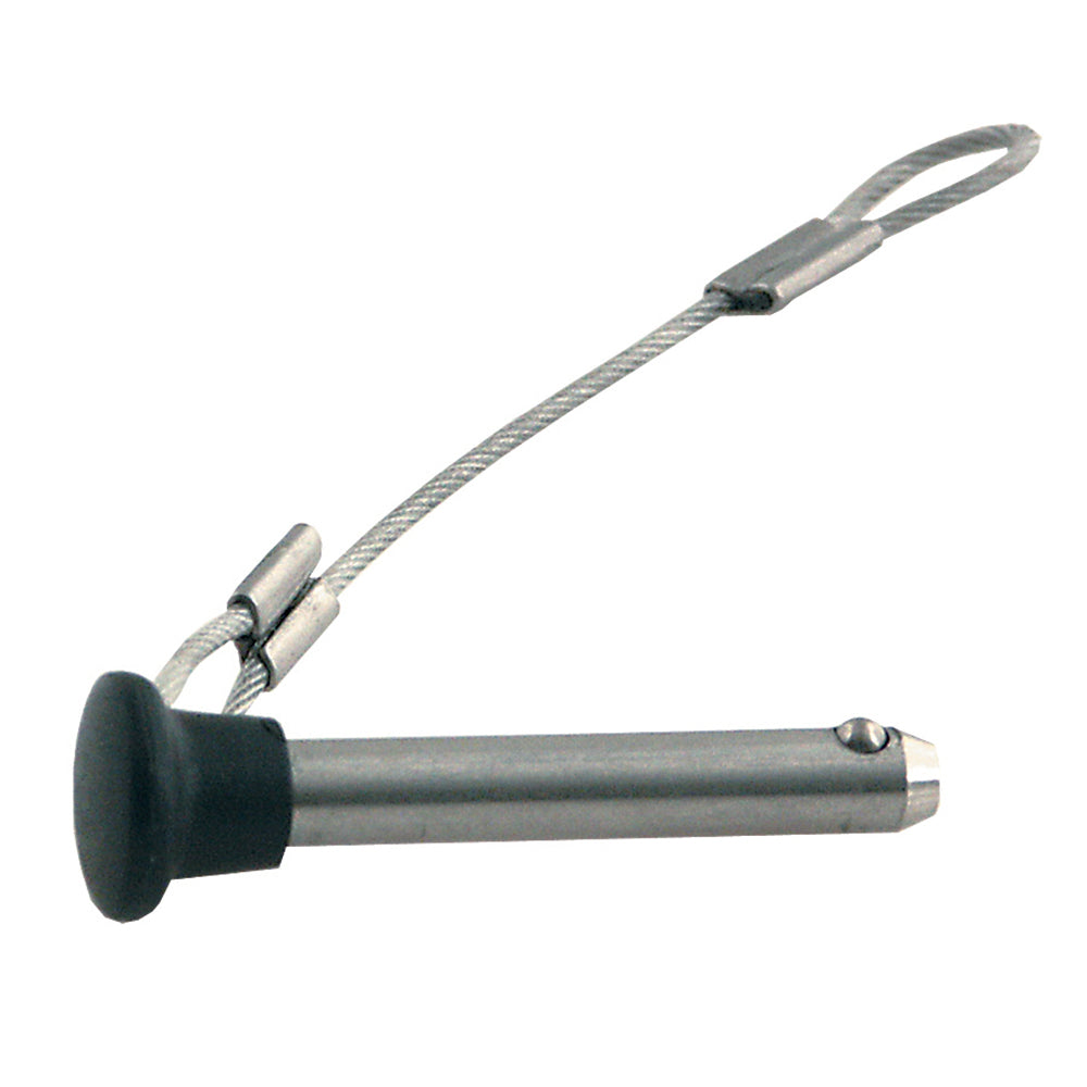 TACO Stainless Steel Pin  Lanyard wPlastic Knob F130244BN1