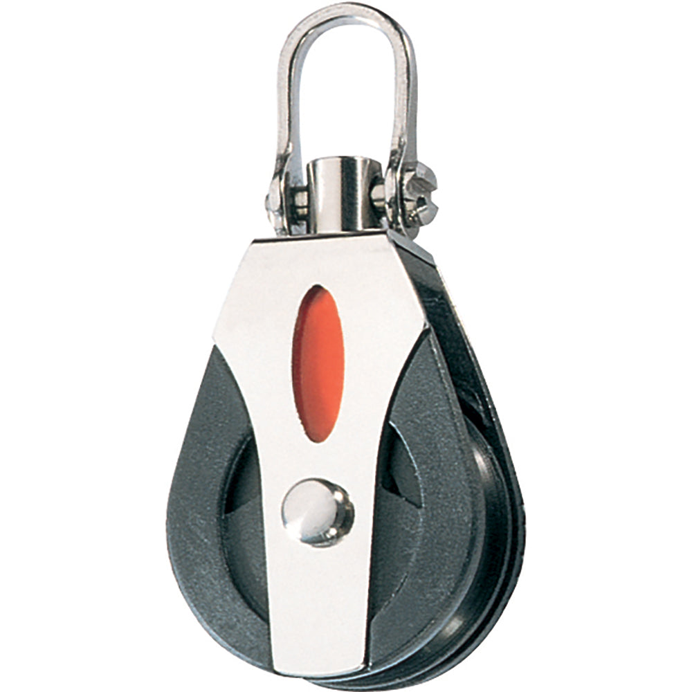 Ronstan Series 30 Utility Ball Bearing Block  Single Swivel Shackle Head RF30100