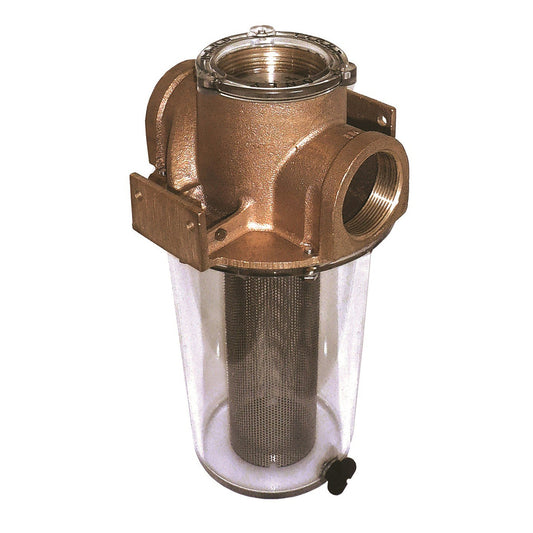 GROCO ARG1250 Series 114 Raw Water Strainer wStainless Steel Basket ARG1250S