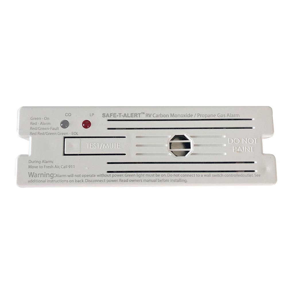 SafeTAlert Combo Carbon Monoxide Propane Alarm Surface Mount  White 35741WHT