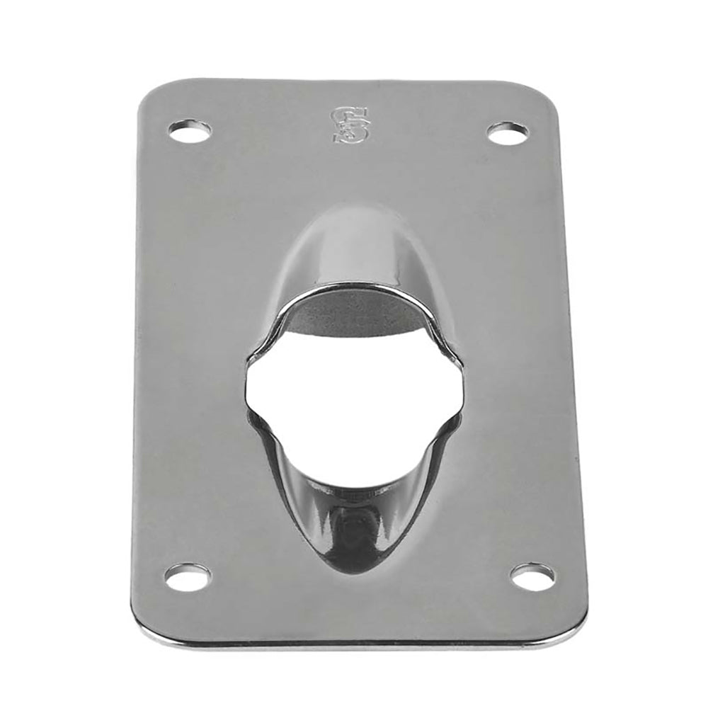 Schaefer Halyard Exit Plate fUp To 34 Line  Flat 3448