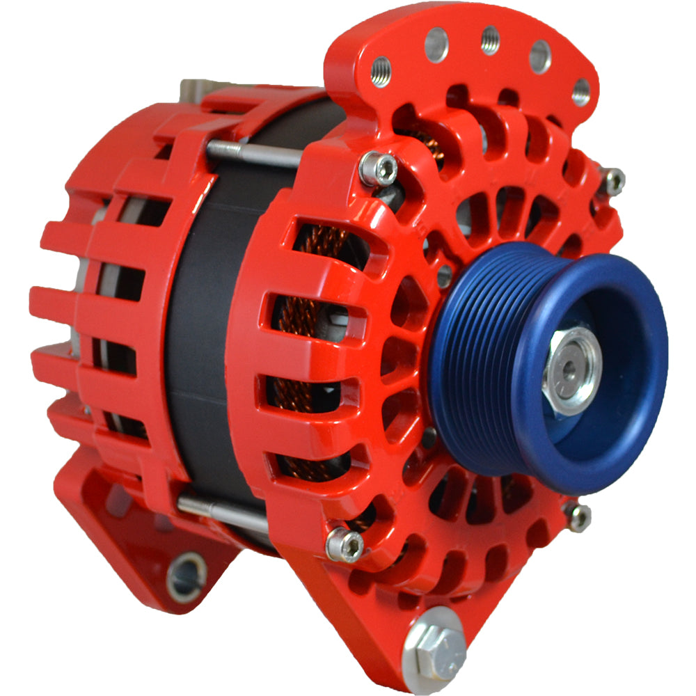 Balmar Alternator 315 Dual Foot Saddle J10 Serpentine Pulley  170A  12V XTDF170J10