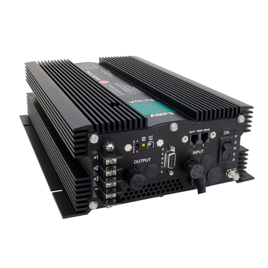 Analytic Systems AC Charger 2Bank 20A 12V Out 110VAC In wDigital VoltAmp Meter BCA310V11012