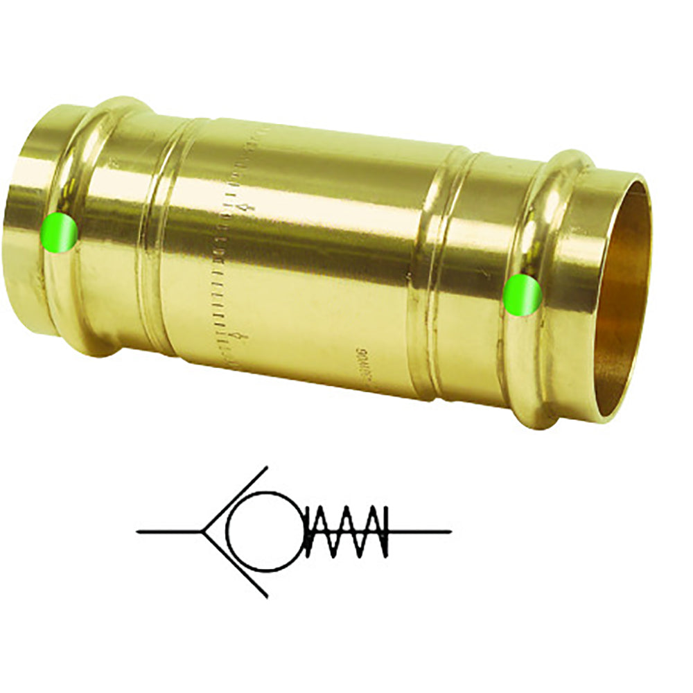 Viega ProPress 12 Zero Lead Check Valve  Double Press Connection  Smart Connect Technology 79035