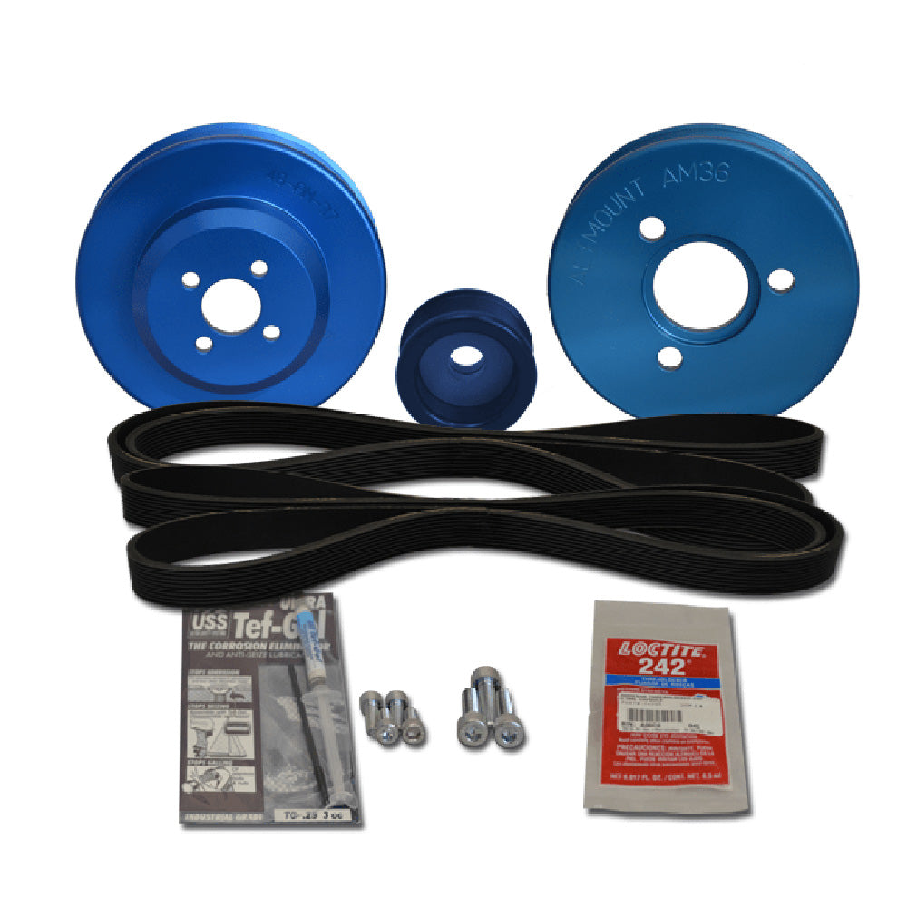 Balmar Pulley Kit fYanmar 3JH5 3JH4E 4JH4E 4JH5 4JH5E 48YSP3JHA