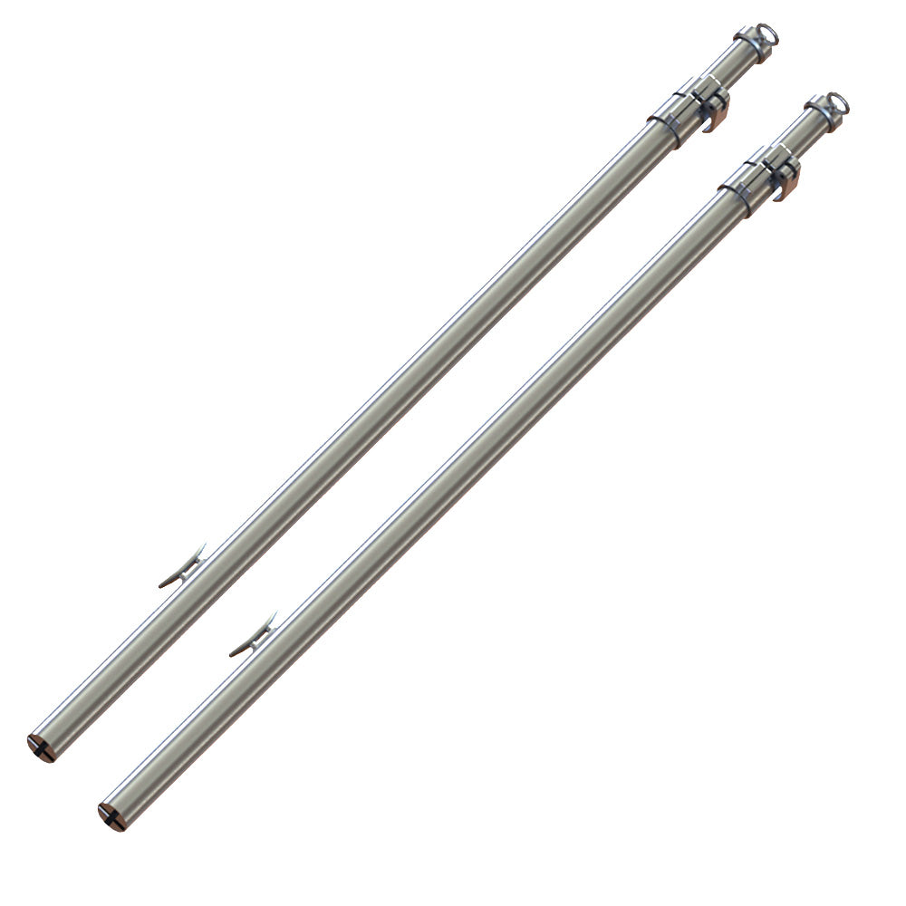 TACO TeleSun Aluminum Shade Poles wCarry Bag T107001VEL