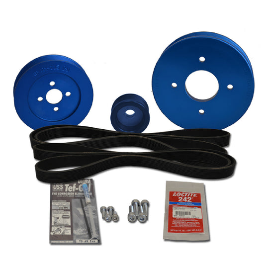 Balmar Pulley Kit fYanmar 2GM20F 3GM30F 3GMF 48YSP3GMB