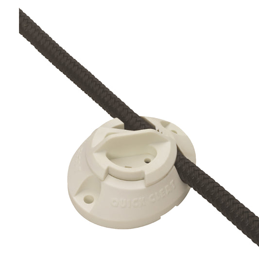 Barton Marine Quick Cleat  516  White 60031