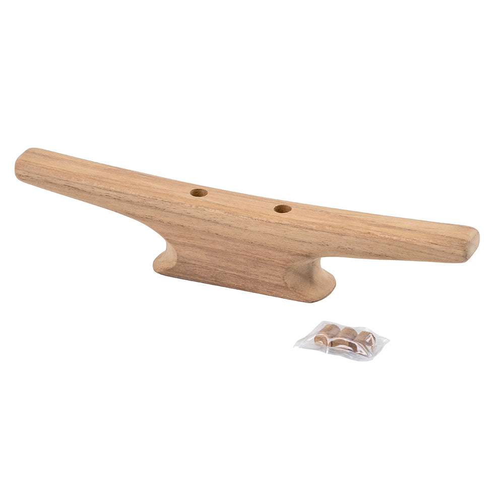 Whitecap 10 Cleat  Teak 60404