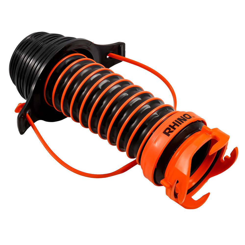 Camco Rhino Sewer Hose Seal Flexible 3 In 1 wRhino Extreme  Handle 39319