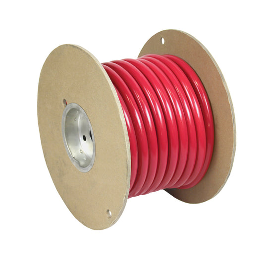 Pacer Red 40 AWG Battery Cable  25 WUL40RD25