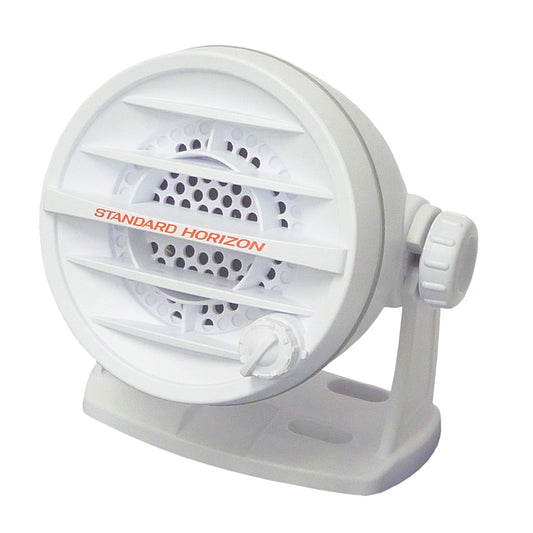Standard Horizon 10W Amplified External Speaker  White MLS410PAW