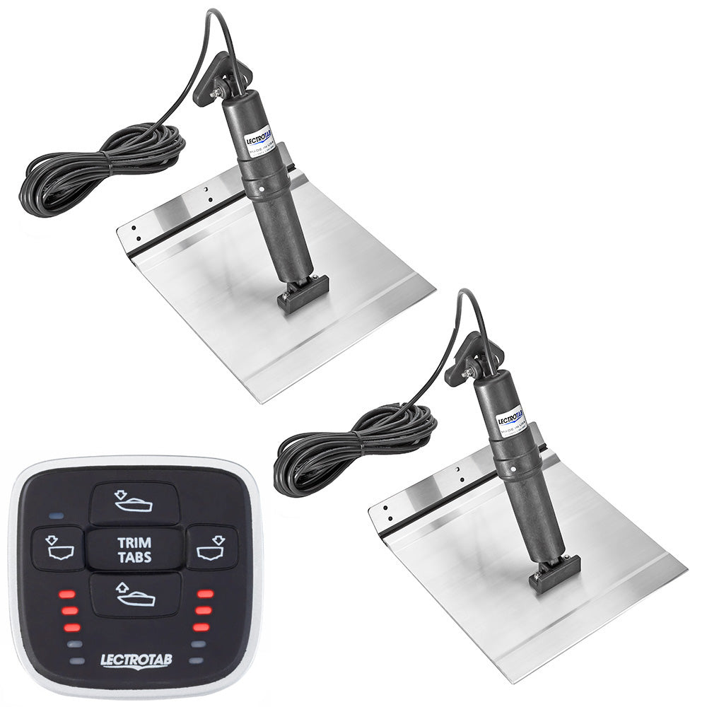 Lectrotab XKA Aluminum Alloy Trim Tab Kit wMLC1 Control  9 x 12 XKASML9X12A