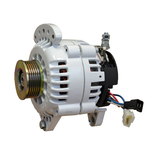Balmar Alternator 100 AMP 12V 315 Dual Foot Saddle K6 Pulley wIsolated Ground 60100K6