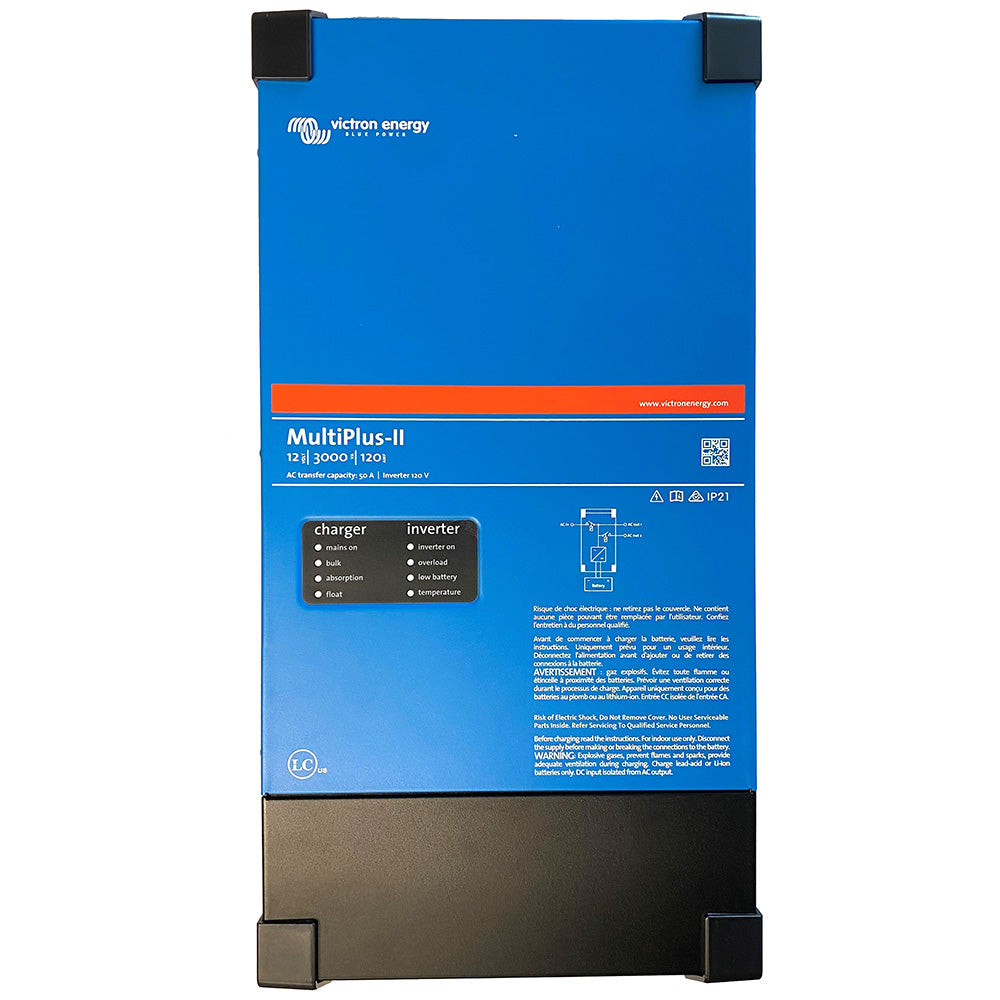 Victron MultiPlusII 123000  12050  120V  UL Approved PMP122305122