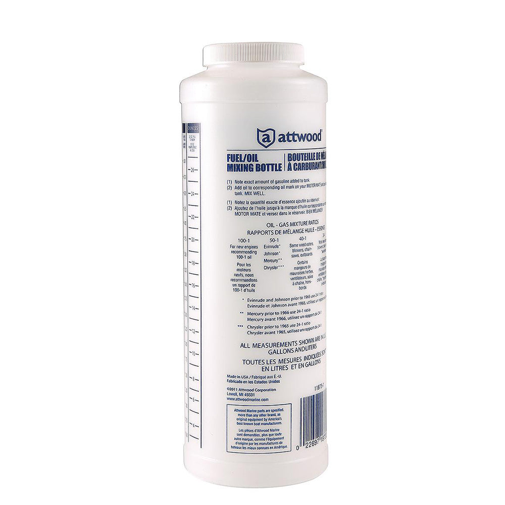 Attwood FuelOil Mixing Bottle 118731