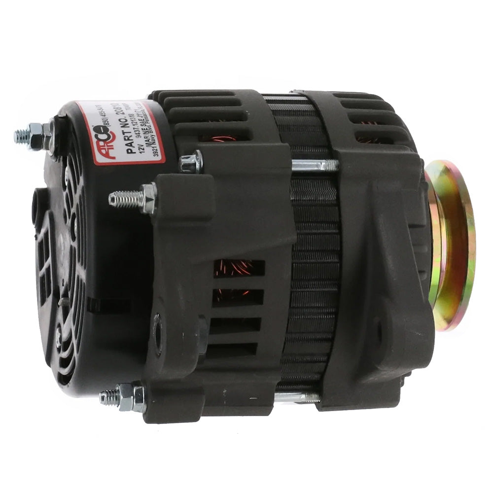 ARCO Marine Premium Replacement Alternator wSingleGroove Pulley  12V 70A 20810