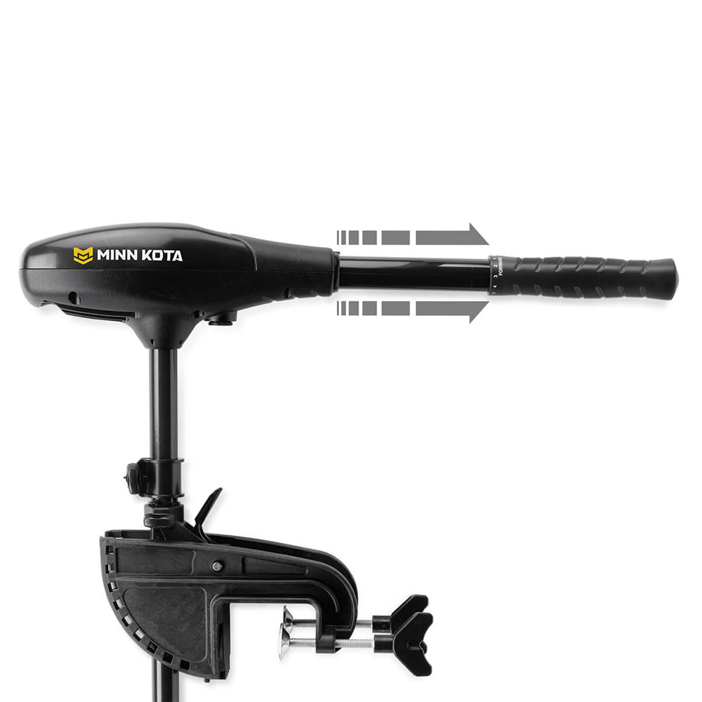Minn Kota Endura Max 55 Trolling Motor  Transom Mount  12V  55lb  36 1352155M